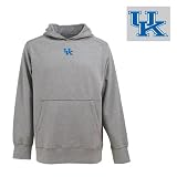 Kentucky Wildcats Hooded Sweatshirt - NCAA Antigua Mens Signature Hoodie Heather Small