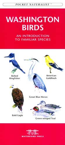 Folding Pocket Guide - Washington State Birds