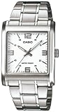Casio Mens MTP1337D-7A Silver Stainless-Steel Quartz Watch with Silver Dial