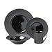 Sasaki Kyoto Black 4-Piece Place Setting, Service for 1
