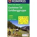 Gasteiner Tal, Goldberggruppe: Wander-, Rad- und Skitourenkarte. Mit Panorama. GPS-genau. 1:50.000