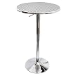 Bistro Bar Table - Stainless Steel