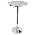 Bistro Bar Table - Stainless Steel