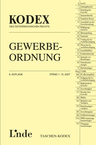 Gewerbeordnung (f. �sterreich)