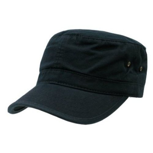 Military Cadet Hat - Black