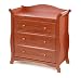 Aspen 3 Drawer Chest In Cognac Finish By Storkcraft Baby Furniture