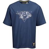 Nashville Predators Navy Blue Vintage NHL Hockey T-shirt