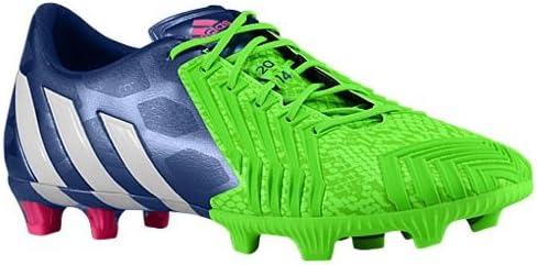 Adidas Predator Instinct FG Soccer Cleat (Solar Green, Rich Blue) Sz. 11.5