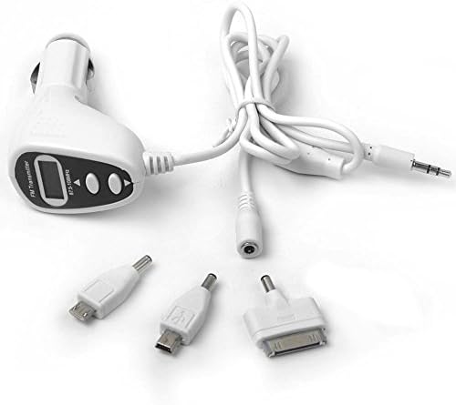 4-in-1 FM Transmitter with Car Charger for iPhone/iPod /nano/ Blackberry / Sony Ericsson / HTC