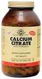 Solgar - Calcium Citrate With Vitamin D, 240 tablets