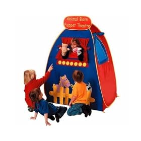 BrioAnimalBarnPuppetTheatrePlayTent