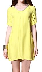 Plus Size Silk Beaded Evening Dress/Party Dress 