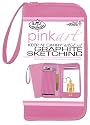 Sketching Set in Pink Zipper Case Is Perfect For Young Artists On The Go