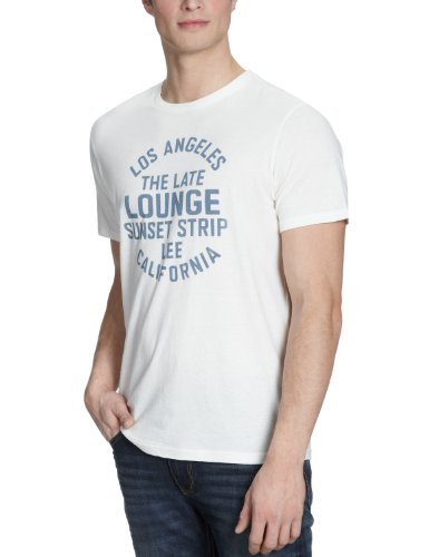 Lee Herren T-Shirt L.A. T - L606FBDV, Gr. 44/46 (S), Wei&szlig; (EARLY WHITE) Preisvergleich