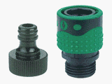 Gilmour Group 39QDB Quick Connector Faucet Set