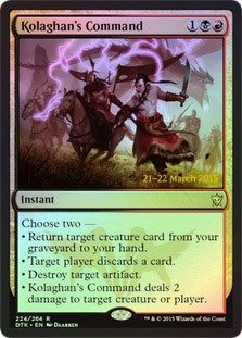Magic: the Gathering - Kolaghan's Command (224/264) - Prerelease & Release Promos - Foil