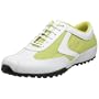 Callaway Women's Chev UL Golf Shoe,White/Citron,7.5 M US