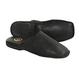 L.B. Evans Lariat Leather Slippers with Travel Case (For Men)