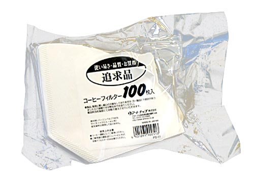 コーヒーフィルター100P【1ケース（10個）】　4901091 900513