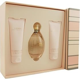 Lovely Sarah Jessica Parker By Sara Jessica Parker For Women. Set-eau De Parfum Spray 3.4 OZ & Body Lotion 2.5 OZ & Shower Gel 2.5 OZ