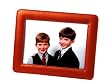 TOP GRAIN NAPA LEATHER 5 x 7 Picture Frame