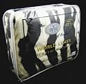NEW! Mink Faux Fur Zebra Print Acrylic Blanket Throw 200cm x 240cm