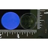 30, POLYSTYRENE, VIALS, with, 30, BLUE, SNAP CAPS, NEW, MINI VIAL, MINI, CLEAR, with, SNAP...