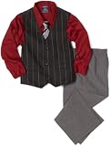 Izod Kids Boys 2-7 Stripe Vest Set