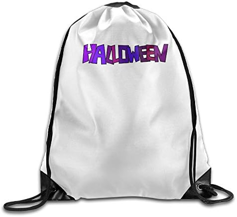 Men's And Women's Cute Gymbags Halloween Pattern Drawstring