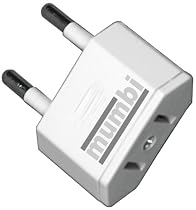 mumbi Reisestecker- Reiseadapter USA / Honkong auf Euro-Stecker - STECKDOSENADAPTER von USA Honkong oder China auf deutsche Steckdose 220V