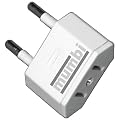 mumbi Reisestecker- Reiseadapter USA / Honkong auf Euro-Stecker - STECKDOSENADAPTER von USA Honkong oder China auf deutsche Steckdose 220V