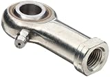 RBC Heim Bearings HFL12G 0.7500″ Bore, .7500-16 Threads, Left Hand Thread, With Grease Fitting, Female Rod End Bearing, 4 Piece Metal-To-Metal