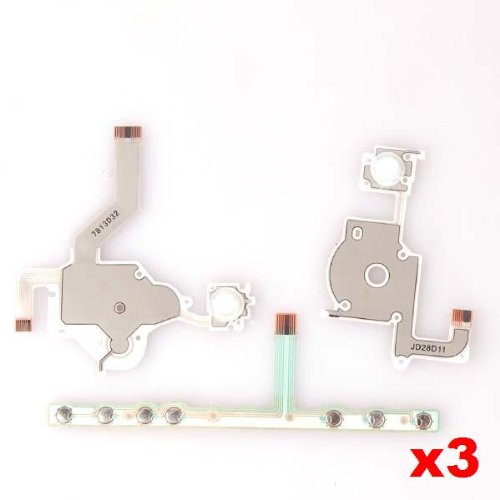 Neewer 3x D Pad/Action/Main Screen Function Button Flex Cables for Sony PSP 2000 41a C7GnzAL Neewer 3x D Pad/Action/Main Screen Function Button Flex Cables for Sony PSP 2000