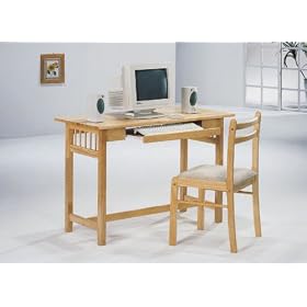 Computer Table And Side Chair by Home and Living