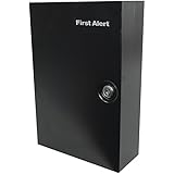 First Alert 3060F Steel Key Cabinet, Black
