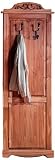 Ambientehome 57045 Garderobenpaneel Donez Kiefer massiv antik gewachst T/B/H 7 x 68 x 195 cm