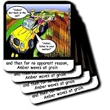 Londons Times Funny Society Cartoons - Amber Waves At Grain - Coasters