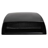 Black Automotive Bonnet Replacement Decoration Turbo Racing Style Air Scroop Hood... by Astra Security