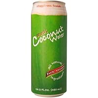 Taste Nirvana Real Coconut Water, 16.2-Ounce (Pack of 12)