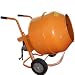 5 Cubic Feet Wheel Barrow Portable Cement Concrete Mixer
