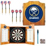 NHL Buffalo Sabres Dart Cabinet includes Darts and Board