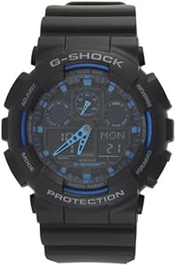 G-Shock Ana-Digi Speed Indicator Black Dial Men's watch #GA100-1A2