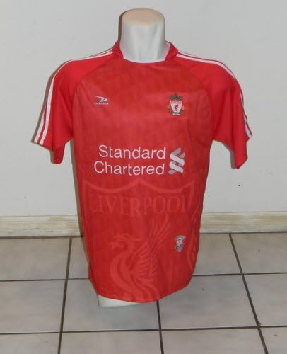 LIVERPOOL SOCCER JERSEY SIZE LARGE BY DRAKO