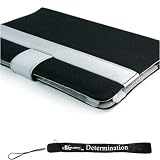 Canvas Case Cover Slim Design for Kindle Wireless Reading Device (Fits 6" Display, 2nd Generation Kindle Only) + Indlues a 4-Inch Determination Hand Strap