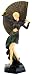 Art Deco Lady Gertrude Dancer Statue, 10 3/4-inch