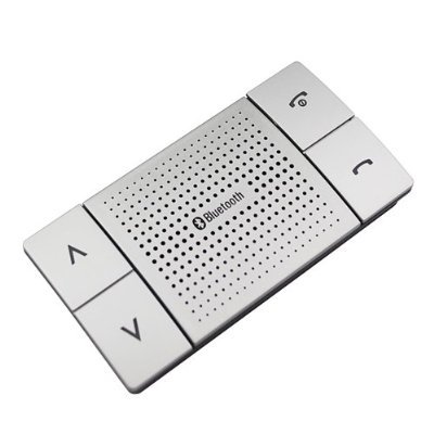 Wireless Bluetooth Visor Speaker Cell Phone Handsfree Car Auto Kit for Apple iPhone 3G, iPhone 3GS, iPhone 4, iPhone 4S, iPad 1 &2, Samsung Galaxy Tab, HP TouchPad, Acer Tablet, Motorola Droid 3, Droid Bionic, Phaton 4G