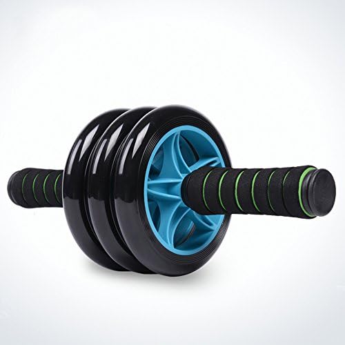 3 Wheels Ab Wheel Roller Equipment for Exercise Fitness Core Workout Bodybuilding,Burn Fat, Strengthen Your Abs,Core,Arms,Back and Legs,Fitness Mat Include