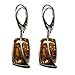 Sterling Silver Honey Amber Earrings