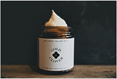 Gold Clover Tallow Balm "Wellness Tallow Whip" w/ Thieves Plus -8 oz.
