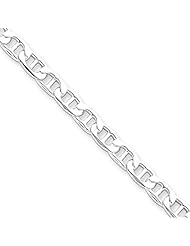 5mm, Sterling Silver, Hollow Anchor Chain, 24 inch